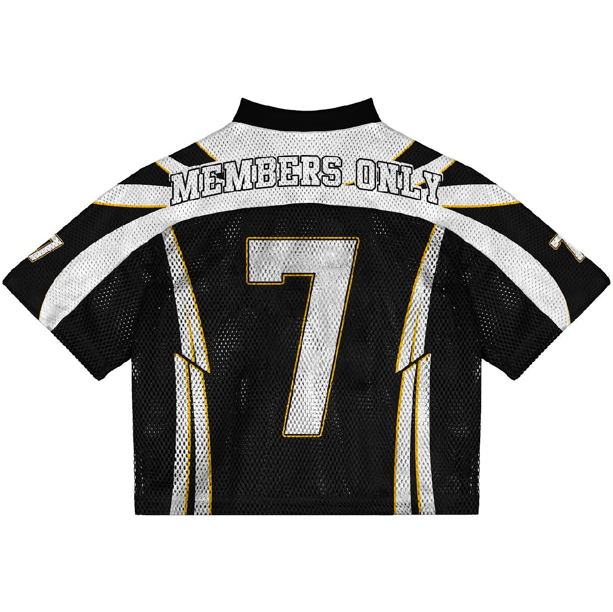 **Black and White “Members Only” Football**