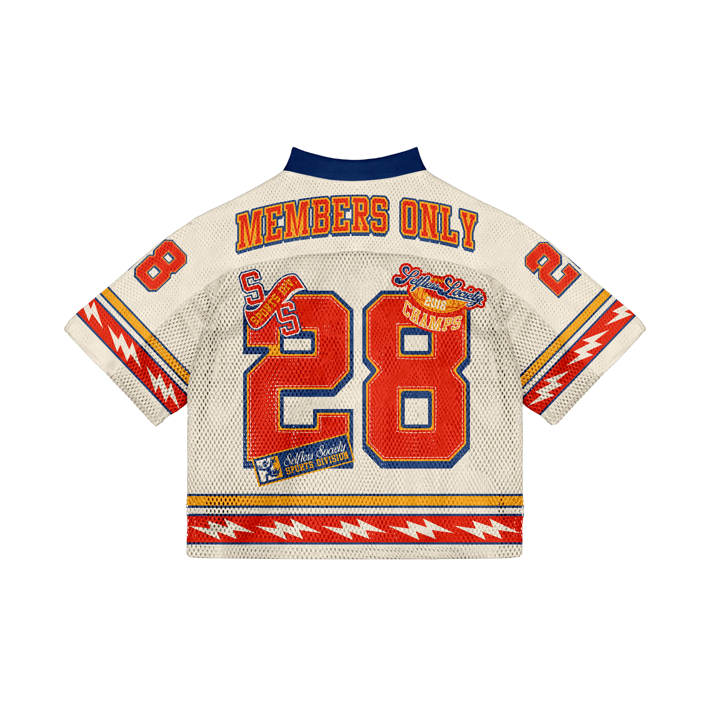 **Cream and Red “Members Only” Football**