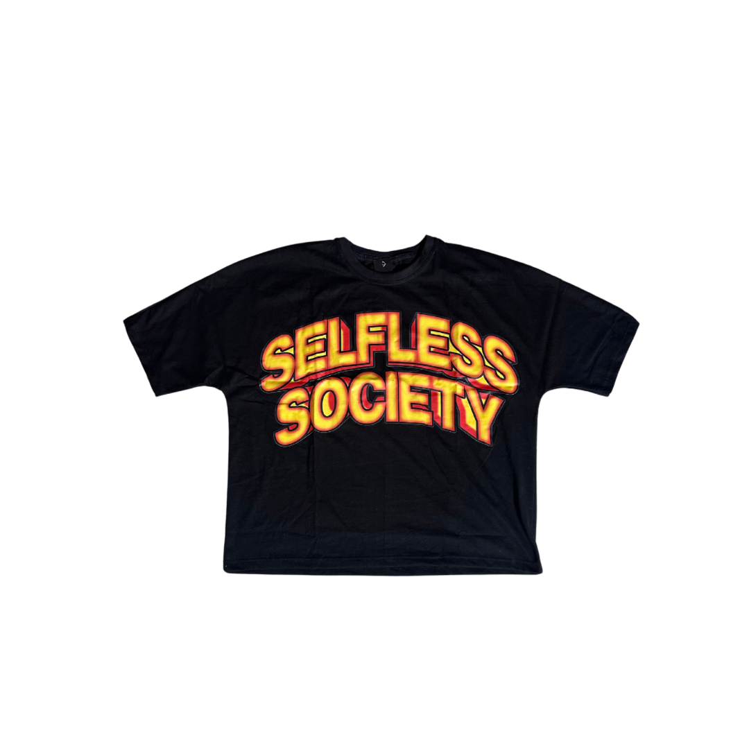 SELFLESS Oversized Cropped Tee